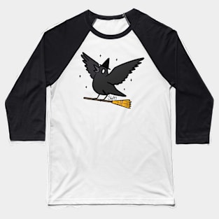 Crow Witch Baseball T-Shirt